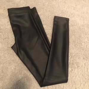 Express faux leather leggings XXS